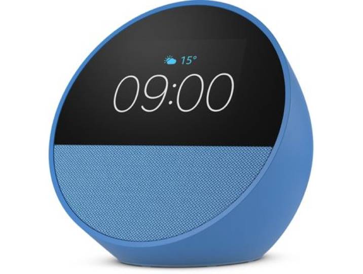 Amazon - Assistant Vocal Echo Spot 2024 Bleu