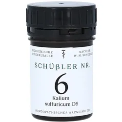 Schüssler NR.6 Kalium sulfuricum D 6 Tab 200 St