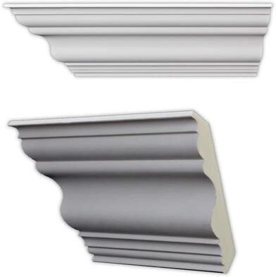 uDecor Traditional 5.5-inch Crown Molding (8 pieces)