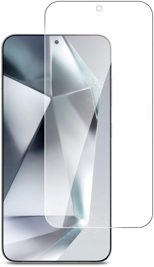 Samsung Galaxy S24 4smarts Second Glass Skærmbeskyttelse - Case Friendly - Gennemsigtig