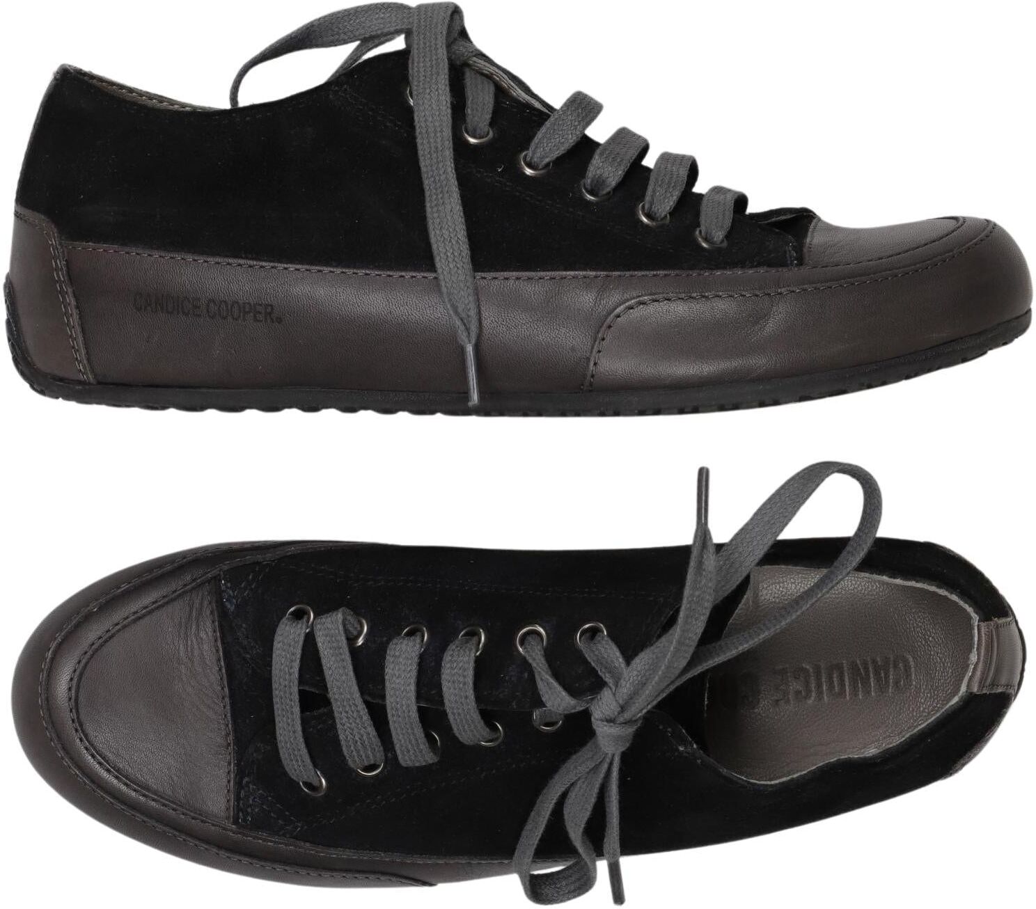 Candice Cooper Damen Halbschuh, Schwarz, Gr. EU 38, Leder - Second Hand