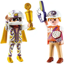 Playmobil Spielfigur - Stuntshow-Team (2er Pack)