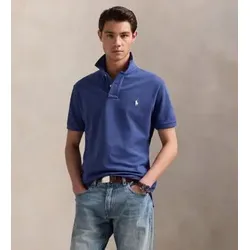 Polo Ralph Lauren für Herren. 710680784434 Das kultige blaue Piqué-Poloshirt (XL), Lässig, Baumwolle, Kurzarm