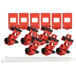 Brady, Sicherheitskennzeichnung, TagLock Circuit Breaker: 120/277V- 6/pk