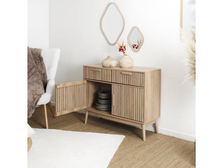 Buffet - HOME DECO FACTORY - Klaus - Design - Bois - Marron