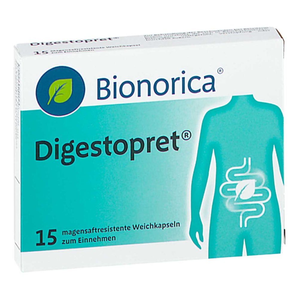 Bionorica SE Digestopret Magensaftresistente Weichkapseln 18428224