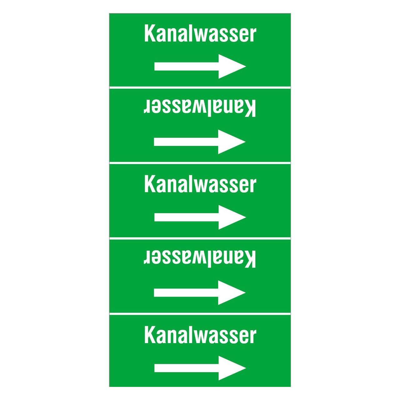 Brady ISO 20560 Rohrmarkierer - Wasser (318723)