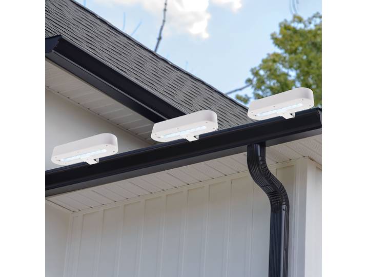 Applique LED lot 3 20 x 5 x 11cm Blanc