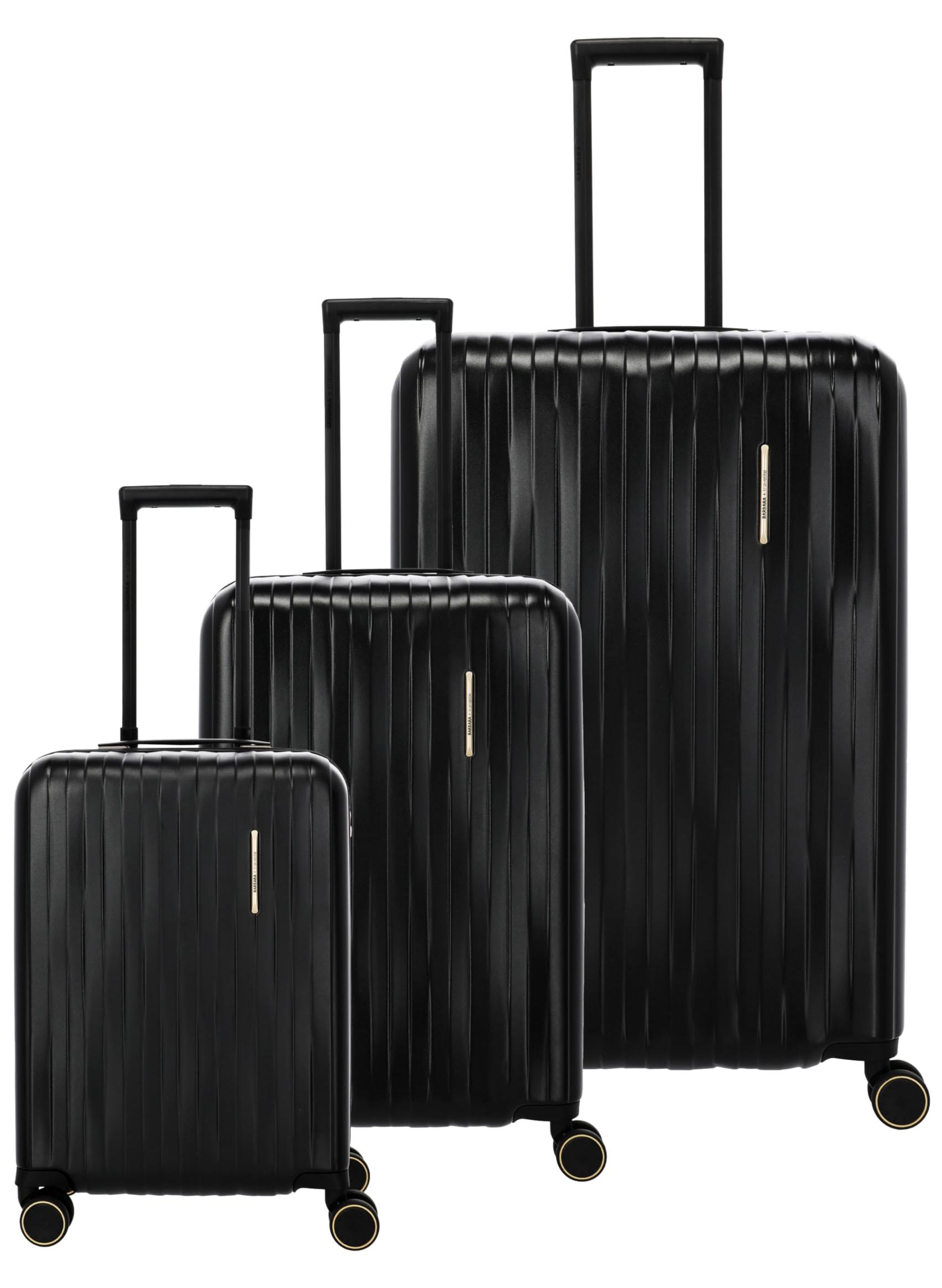 travelite Barbara Novelty 4W Trolley-Set L / M / S Black schwarz 75cm