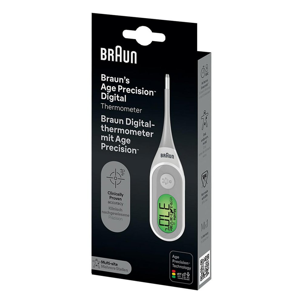 KAZ Europe SA Braun Digital Thermometer Prt 2000 Ageprecision 10171033