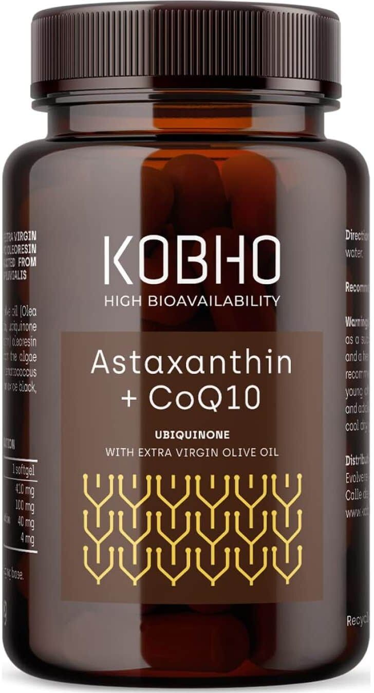 Kobho Astaxanthin + CoQ10 60 caps