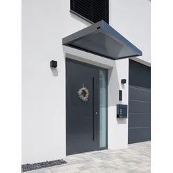 Gutta Rechteckvordach BS 3D - Line B 200 cm x T 90 cm