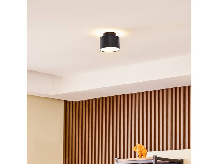 Nivoria LED Spotlight Backlight Ø11 Black - Lindby - Wohnzimmer - Modern - Aluminium - Rund