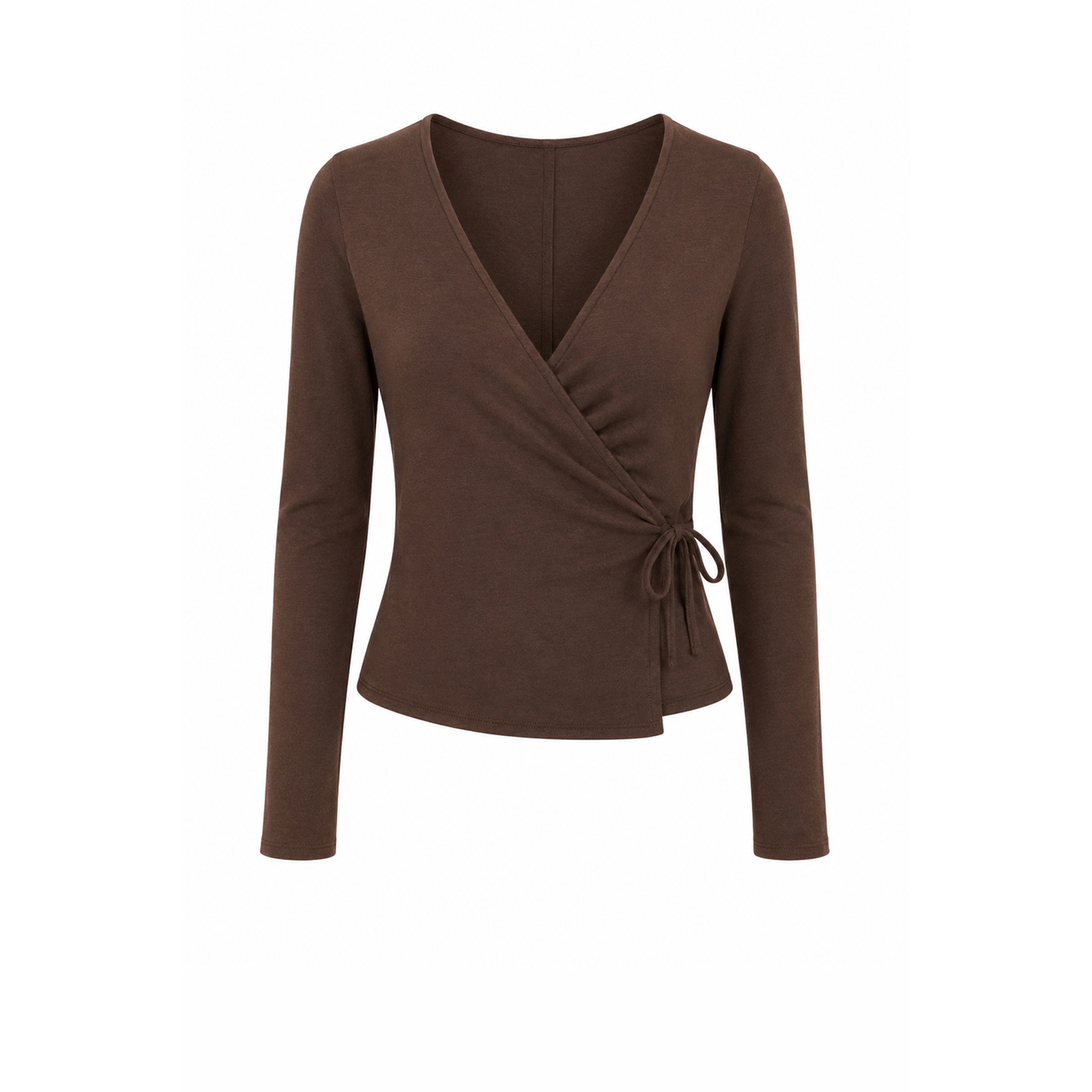 Mandala New Wrap Damen Stoffjacke braun Größe L Yoga Widerstandsfähig