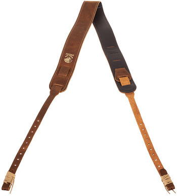 Deering Stitch. Leather Banjo Strap BR Braun