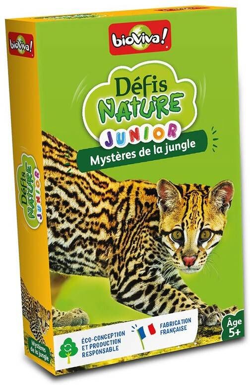 Bioviva Editions Défis Nature Junior - Mystère de la Jungle