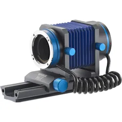 Novoflex Automatisches Balgengerät, Objektivadapter, Schwarz, Blau