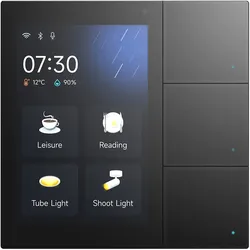 Touchpanel S3 (KNX+Interkom+App-Server) Schwarz - KNX Secure - CHTF-3.3/3.2.11