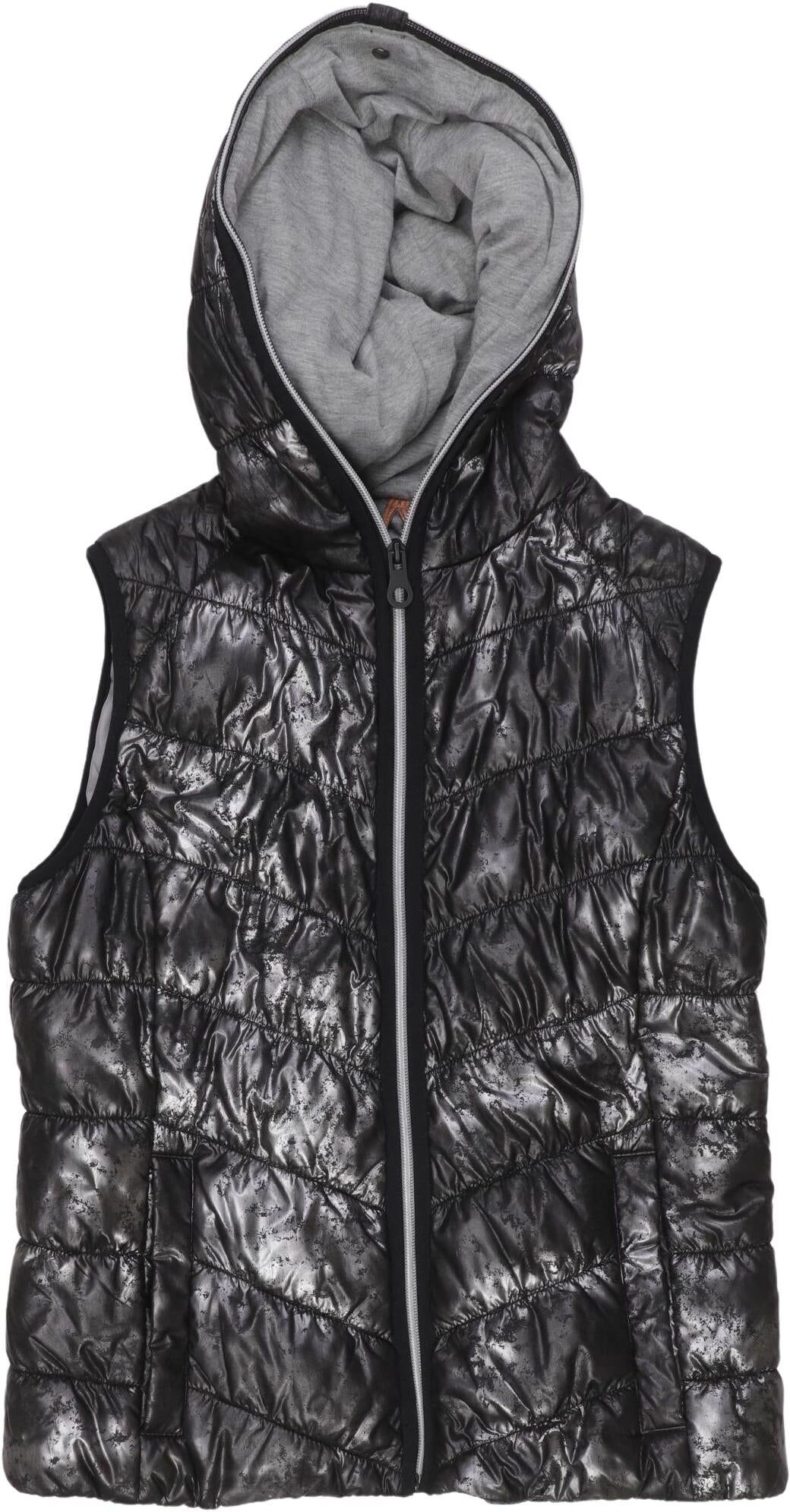 Taifun Damen Weste, Silber, Gr. EU 36, Synthetik - Second Hand