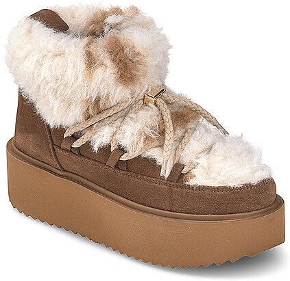 INUIKII Snowboots TEDDY PLATFORM hellbraun   40 40