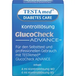 Testamed Glucocheck Advance Kontrolllösung 4 ML