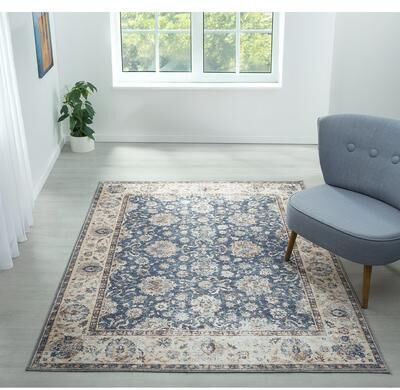 Legacy Rug Legacy Cairo Traditional Bordered Washable Area Rug