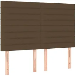 vidaXL, Boxspringbett, Fapenas (Horizontale Streifen) (140 x 200 cm)