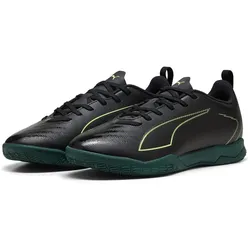 PUMA Ultra 6 Play IT Fußballschuhe Kinder 02 - PUMA black/fizzy light/green terrain 35.5
