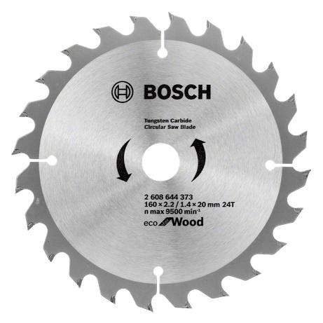 Bosch Zubehör PIŁA TARCZOWA DO DREWNA 160x20mm 24-ZĘBY, OPTILINE WOOD ECO (B2608644373)