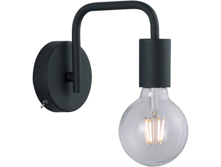 TRIO LEUCHTEN Wandleuchte DIALLO , schwarz, 1, H: 15cm, Leuchten, Wandleuchte