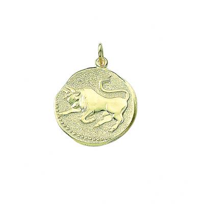 Sternzeichenanhänger ADELIA´S "Sternzeichen Anhänger Stier 333 Gold ( 8K )", gold, Schmuckanhänger, Herren, Stier, Gold, Goldanhänger Stier