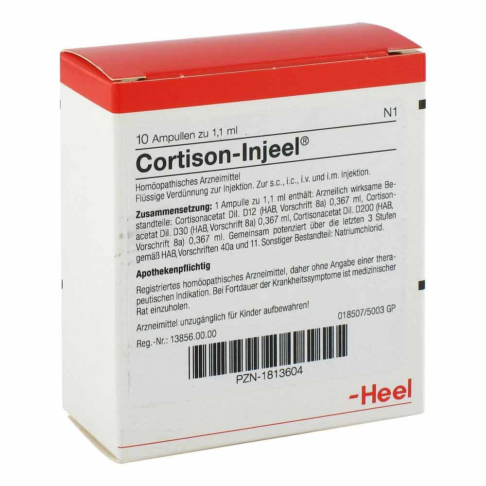 Biologische Heilmittel Heel GmbH Cortison Injeel Ampullen 01813604