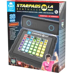 BEAT MAKER MIT SOUNDBAR WIRELESS iDance STARPADS36PACK