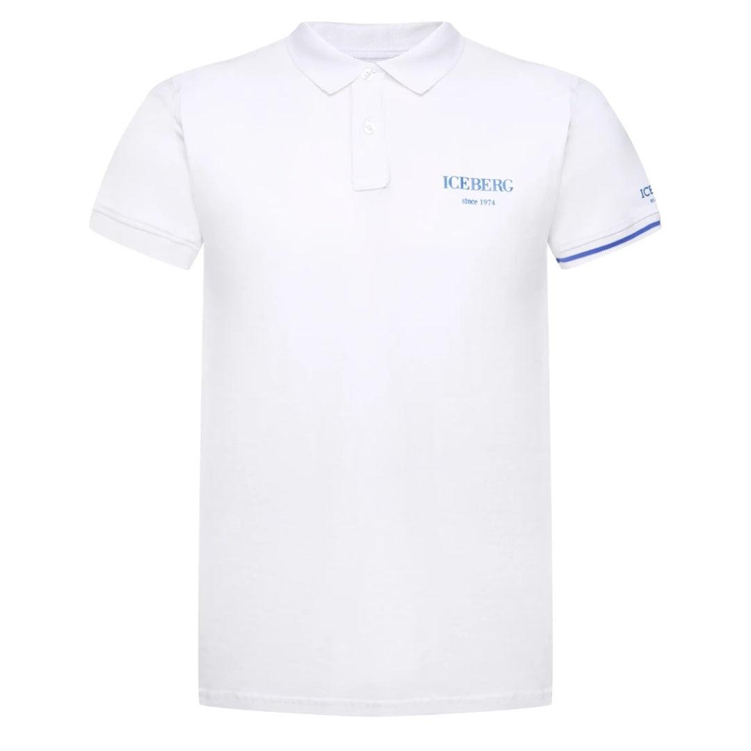 Eisberg Weißes Polohemd