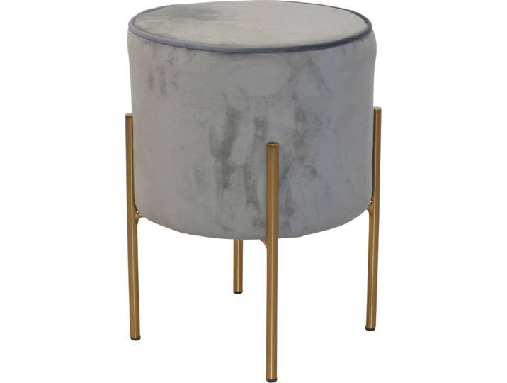 Sitzhocker INOSIGN Liano , grau, H:47cm, Hocker, Sitzhocker