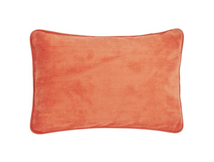 Housse de coussin Softie Orange/Corail 40 x 60cm Polyester
