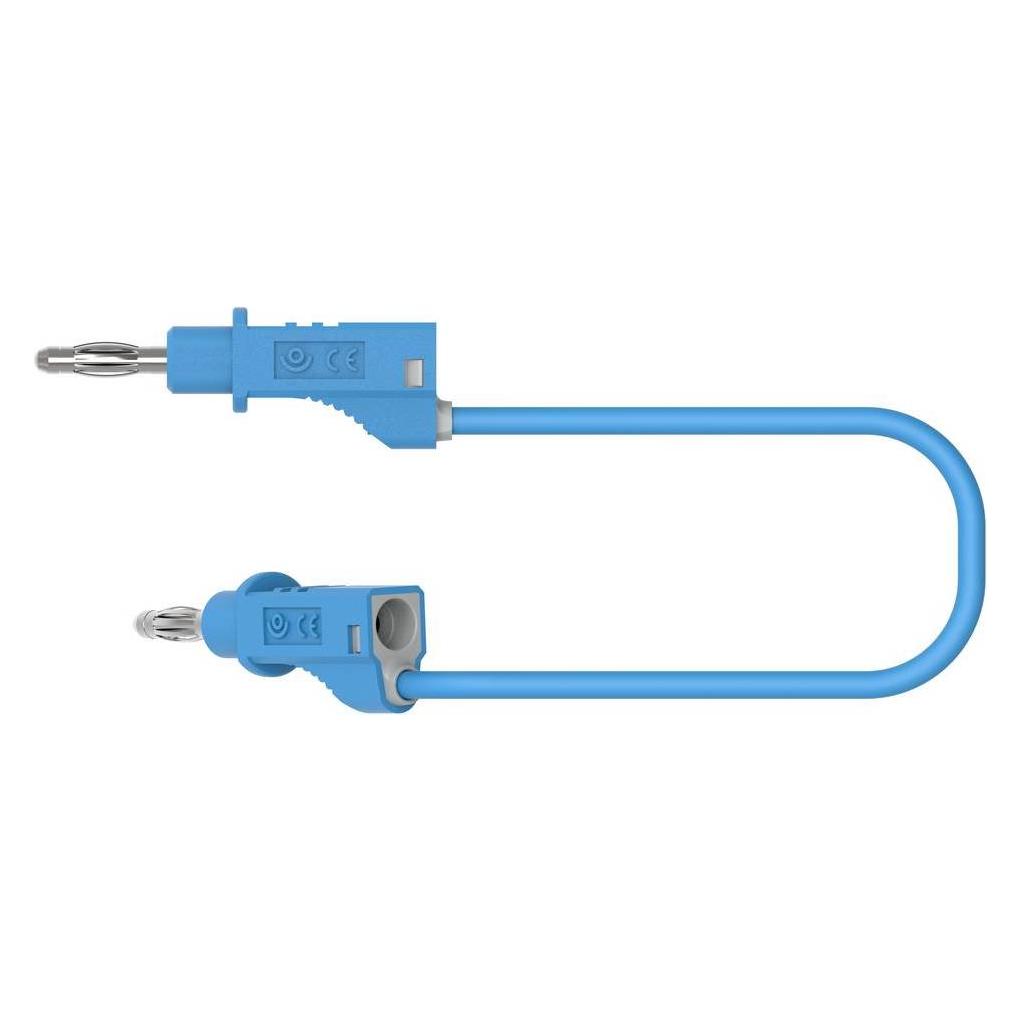 Electro PJP 2110-CD1-100BL Messleitung (Bananenstecker - Bananenstecker) 1.00 m (2110-CD1-100BL)
