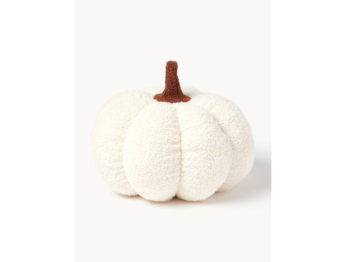 Coussin en peluche en forme de citrouille Aluma