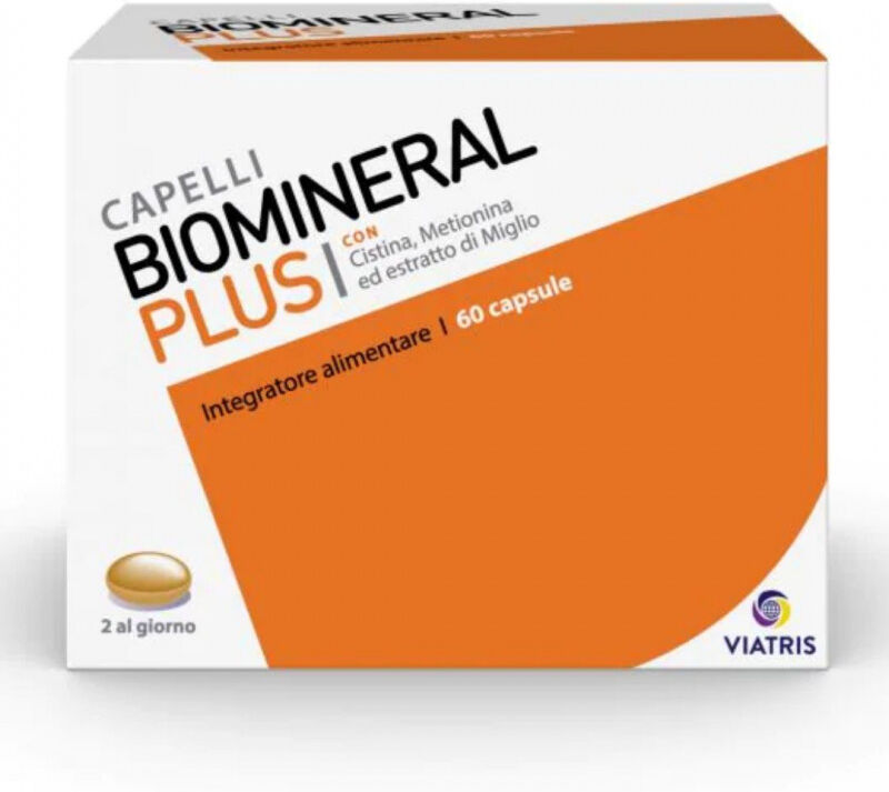 Biomineral Plus Integratore Capelli 60cps