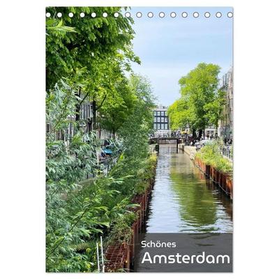 Schönes Amsterdam (Tischkalender 2026 DIN A5 hoch), CALVENDO Monatskalender