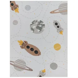 KINDERTEPPICH Sterne Creme 200 x 290 cm