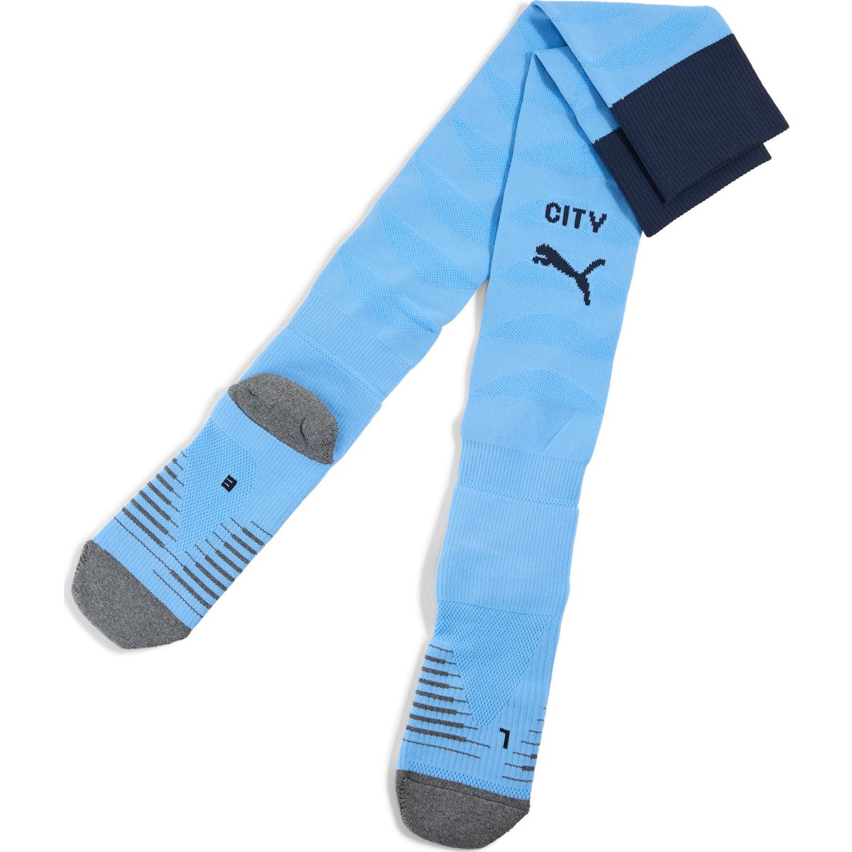 Puma Mcfc Mesh and Cuff Socks Replica team light blue-deep navy (01) 2 780473-01-2