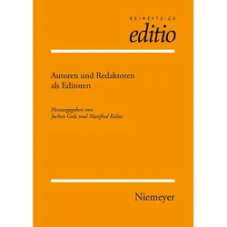 Autoren und Redaktoren als Editoren, Fachbücher