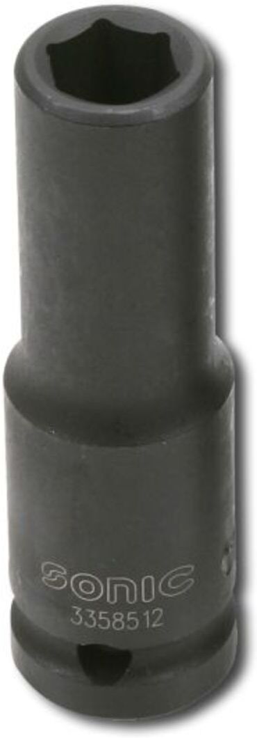 Schlag-Stecknuss SONIC 1/2" 13 mm 6-Kant tief