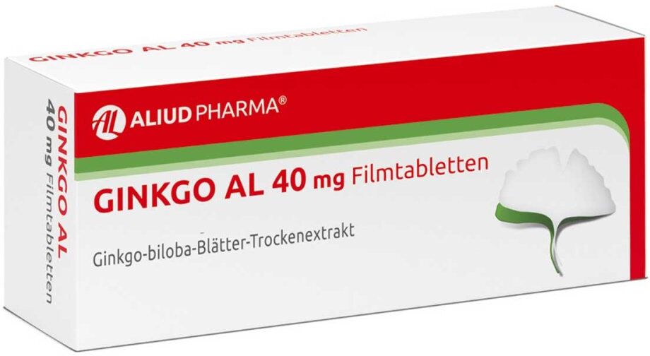 Ginkgo AL 40 mg Filmtabletten