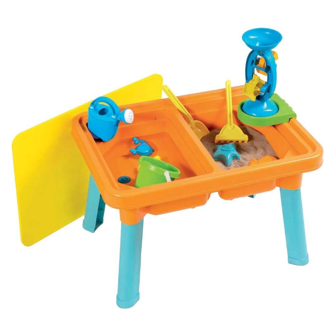 Androni Sand- und Wassertisch mit Wassermühle, 10-tlg. (8900-0002)