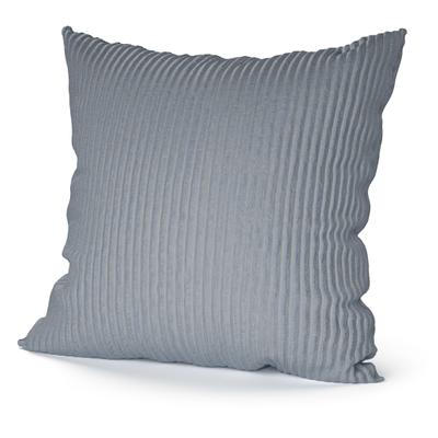 Dekokissen HOMING "Sven" Gr. 1, blau (eisblau), B:45cm, Polyester, Dekokissen_Sitzkissen_Kissenhüllen, Pflegeleicht