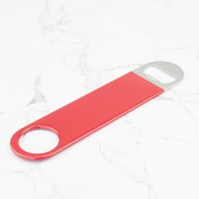 Uplifted Trends Stainless Steel Speed Bottle Opener red