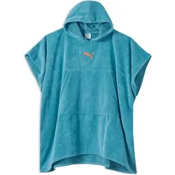 PUMA Kinder Bademantel teamADDITIONS Jr, Größe 6-9 Jahren in Blau Blau
