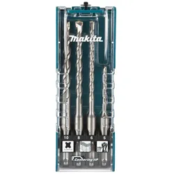 Makita SDS-PLUS Bohrer Centering tip 4-teiliges Set, SDS-PLUS, Zweischneider, Zentrierspitze - E-13596
